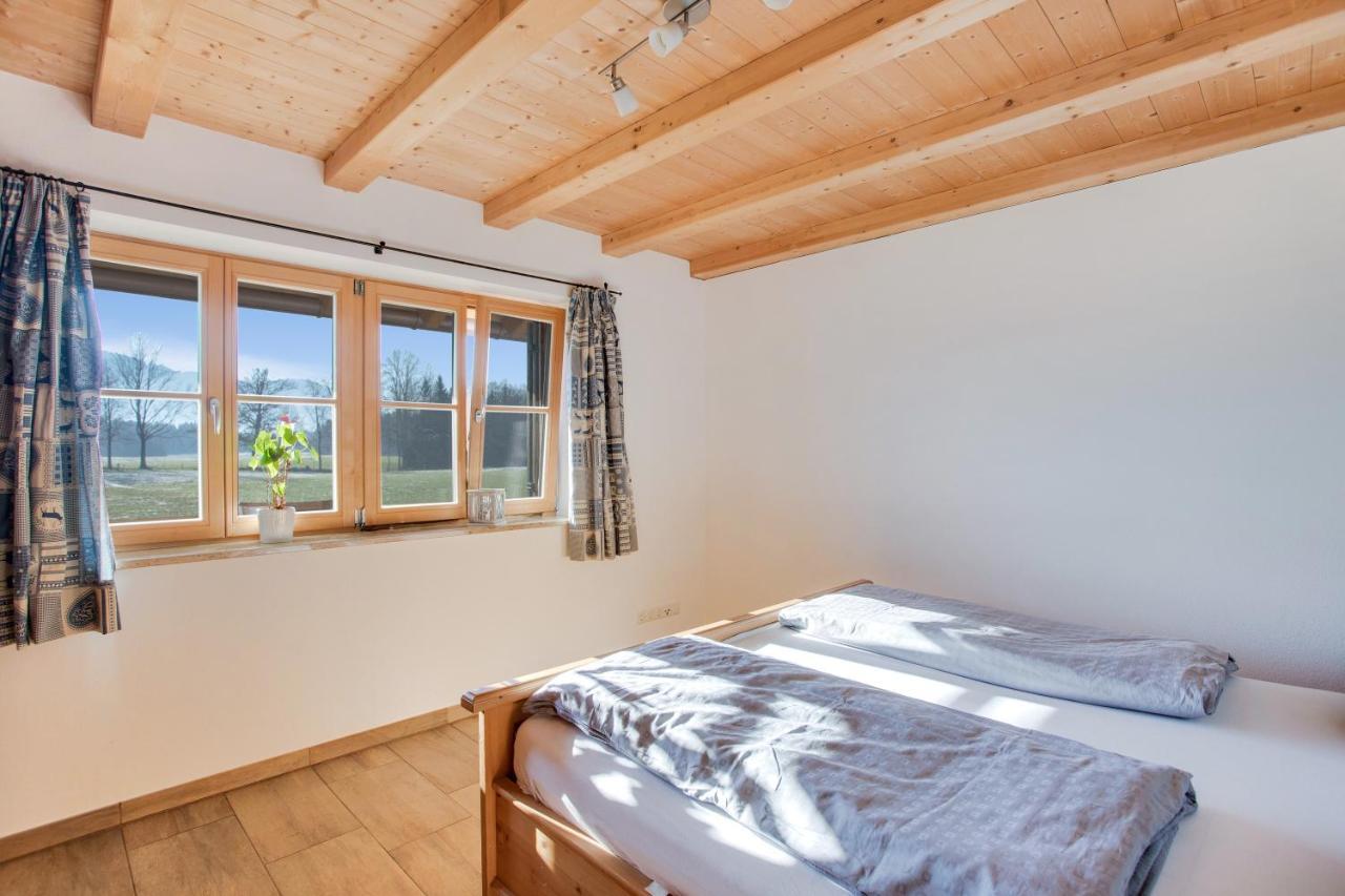 Ferienwohnung Seeblick Bad Heilbrunn Exteriör bild